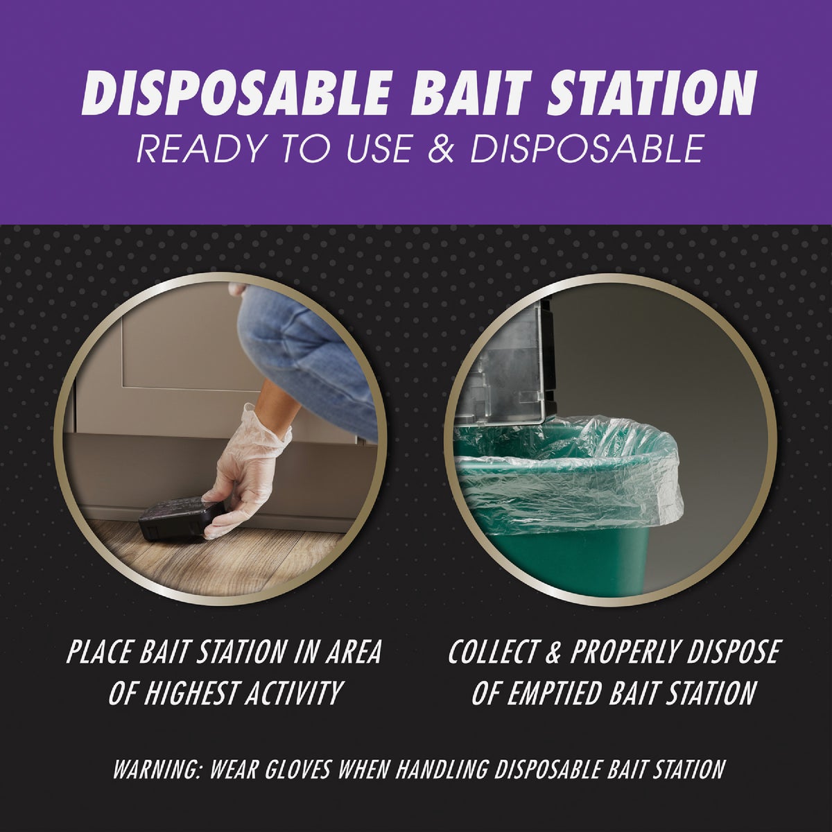 Tomcat Advanced Formula Disposable Mouse Bait Station (2-Pack) Image 7