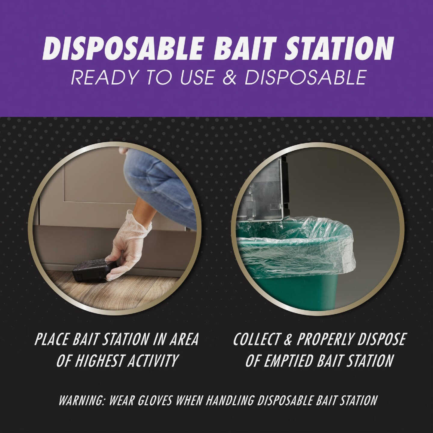 Tomcat Advanced Formula Disposable Mouse Bait Station (2-Pack) Image 7