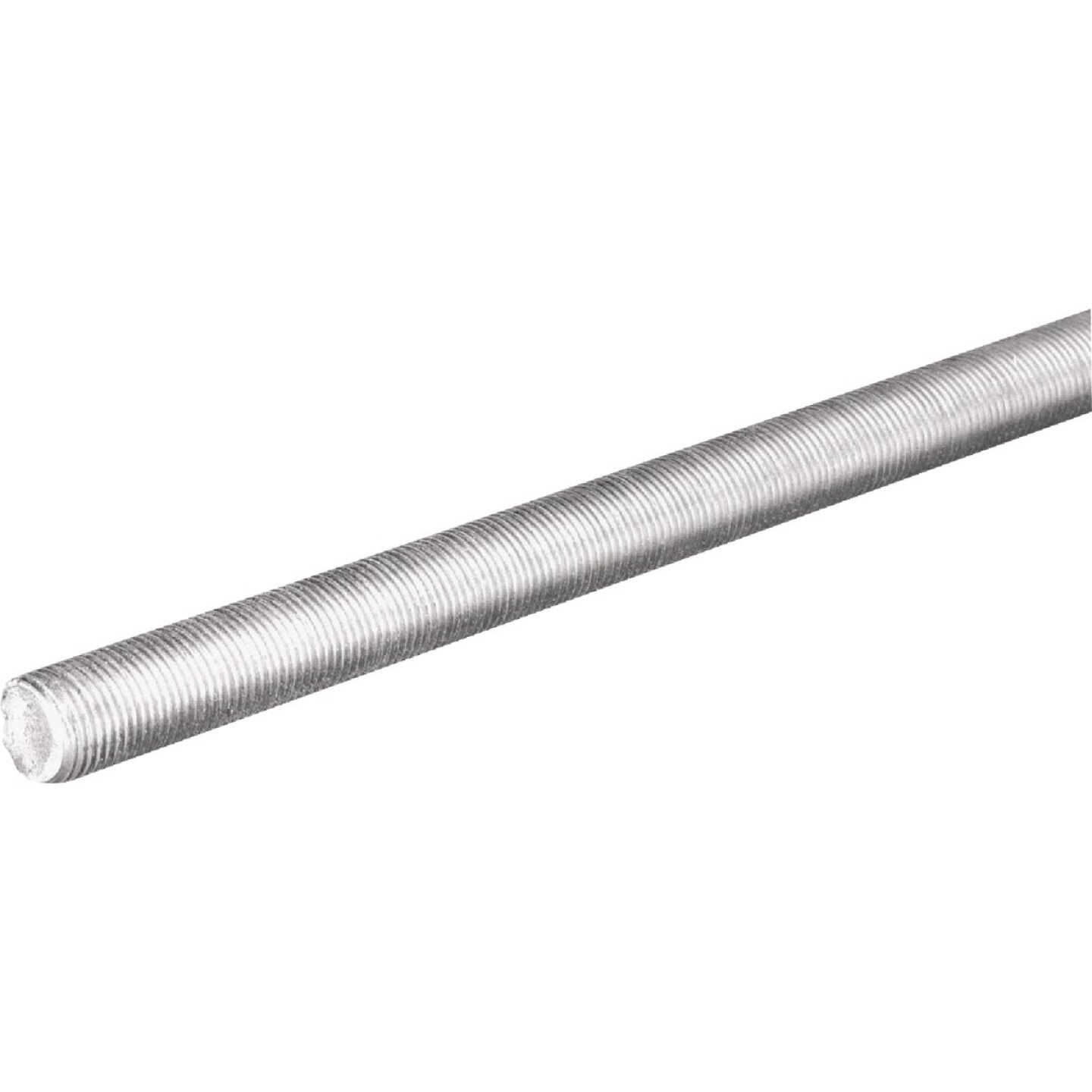 Hillman Steelworks 3/8-16 In. x 2 Ft. Steel Coarse Threaded Rod Image 1