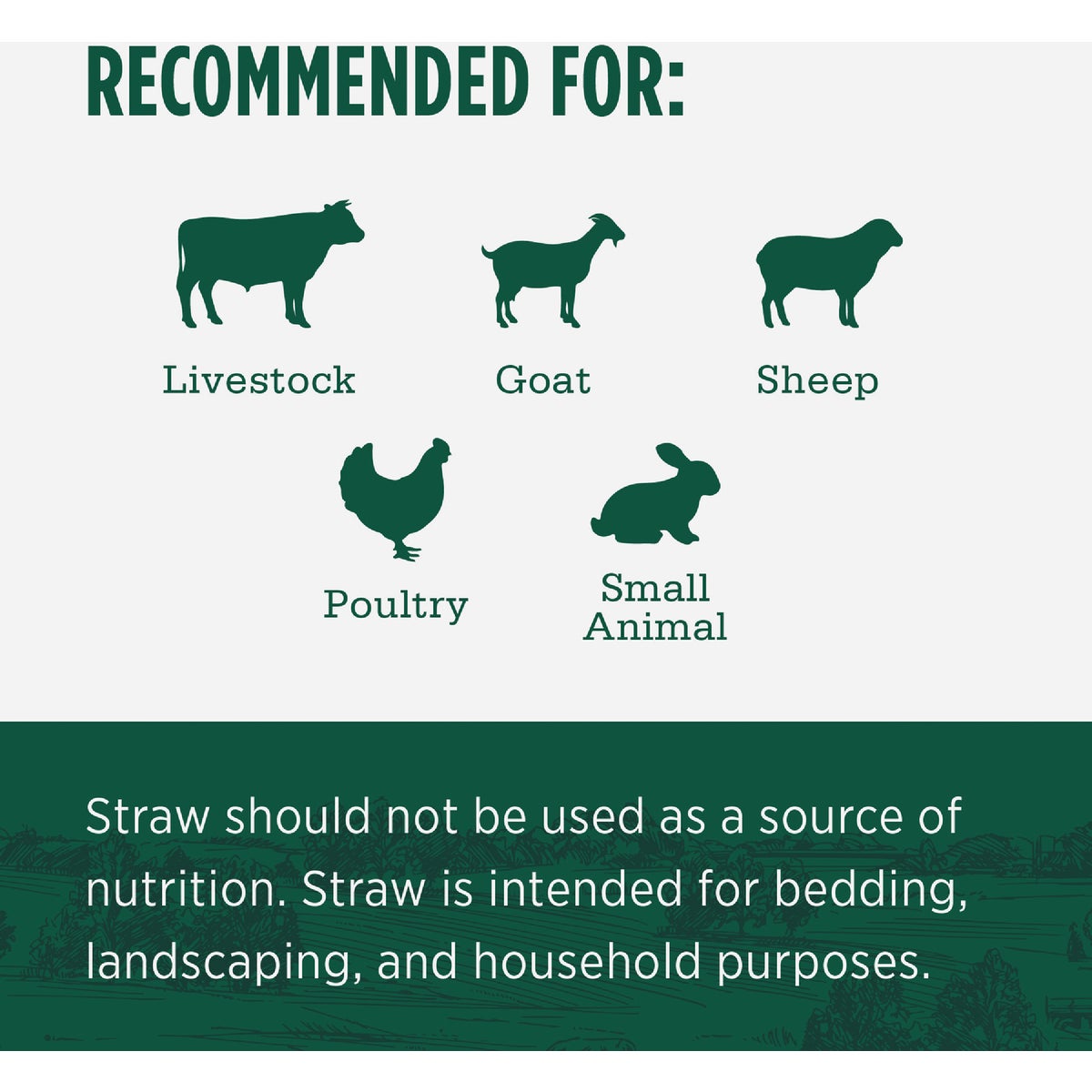 Standlee Premium Western Forage 25 Lb. Certified Chopped Straw Image 3