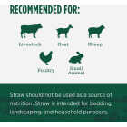 Standlee Premium Western Forage 25 Lb. Certified Chopped Straw Image 3
