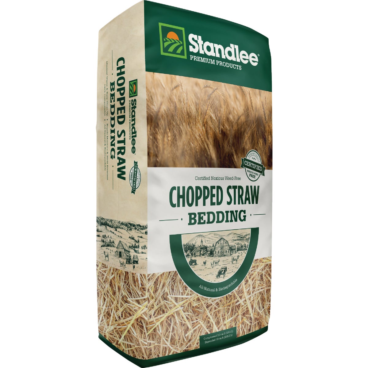Standlee Premium Western Forage 25 Lb. Certified Chopped Straw Image 7