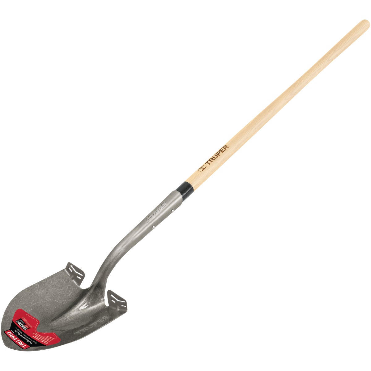 Truper Tru Pro 48 In. Wood Handle Round Point Shovel