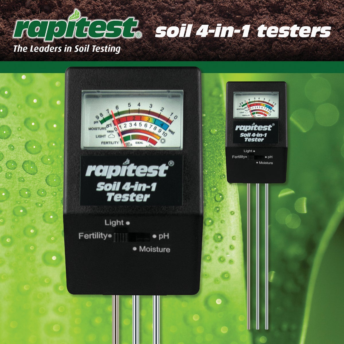 Rapitest 4-In-1 Mini Soil Tester Image 4