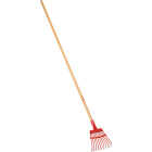 Corona 8 In. Steel Head Shrub Rake with 54 In. Wood Handle (11-Tine) Image 1