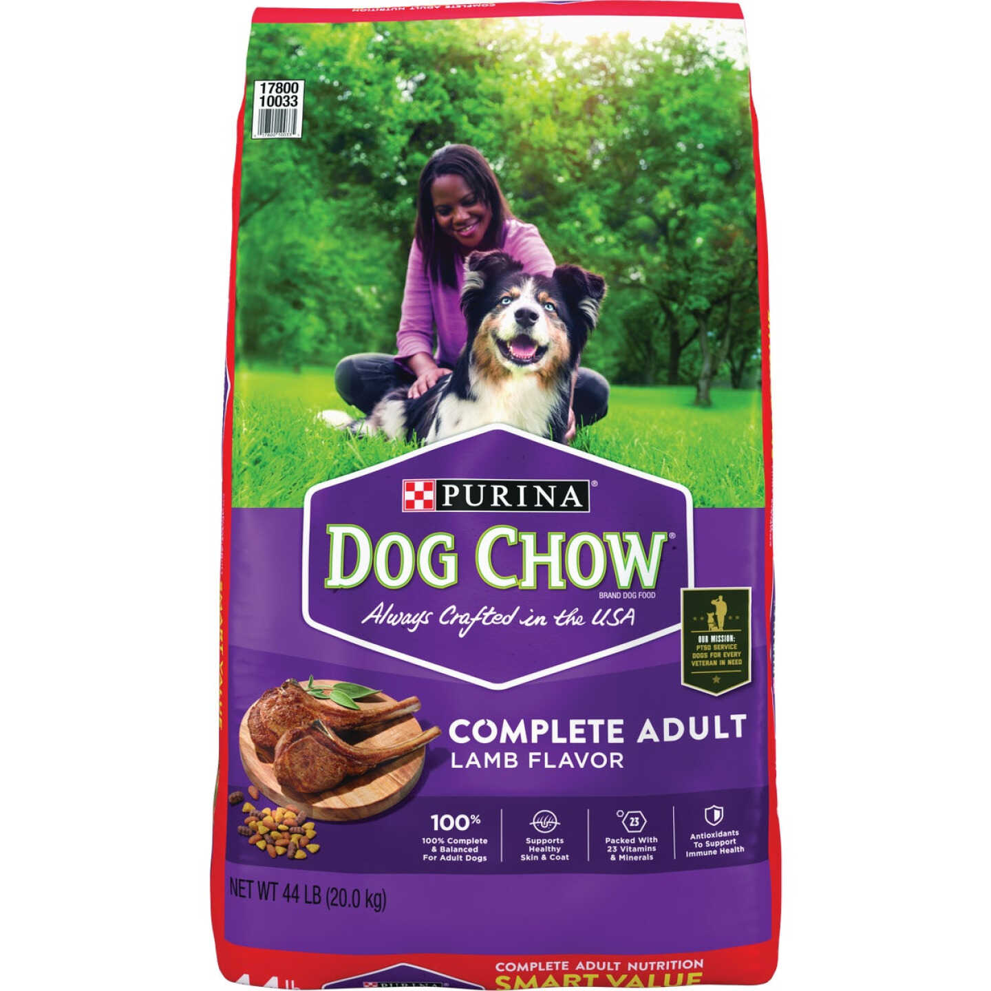 Purina Dog Chow Complete 44 Lb. Lamb Adult Dry Dog Food Image 1