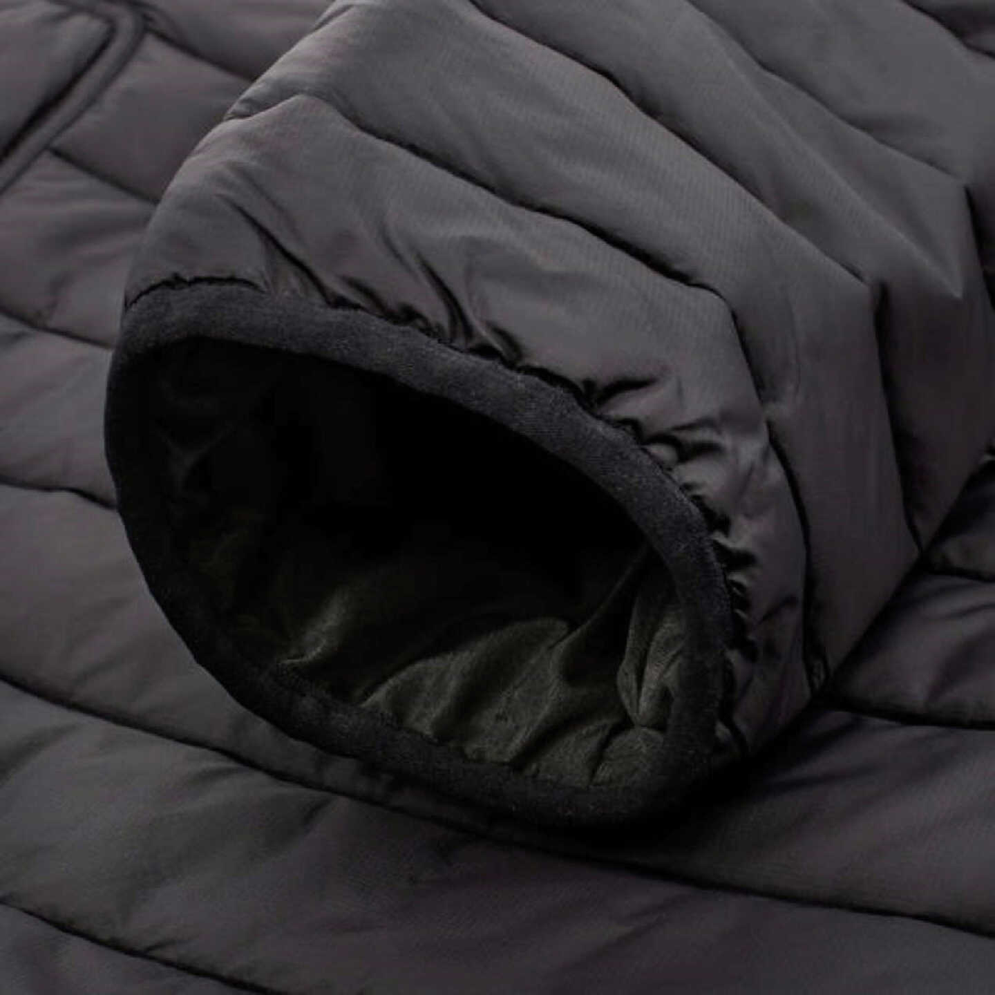 DEWALT Men's Black Puffer Heated Jacket Kit, L Image 6