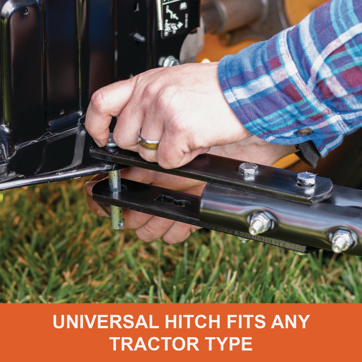 Agri-Fab 18 In. x 48 In. Poly Tow Roller Image 5