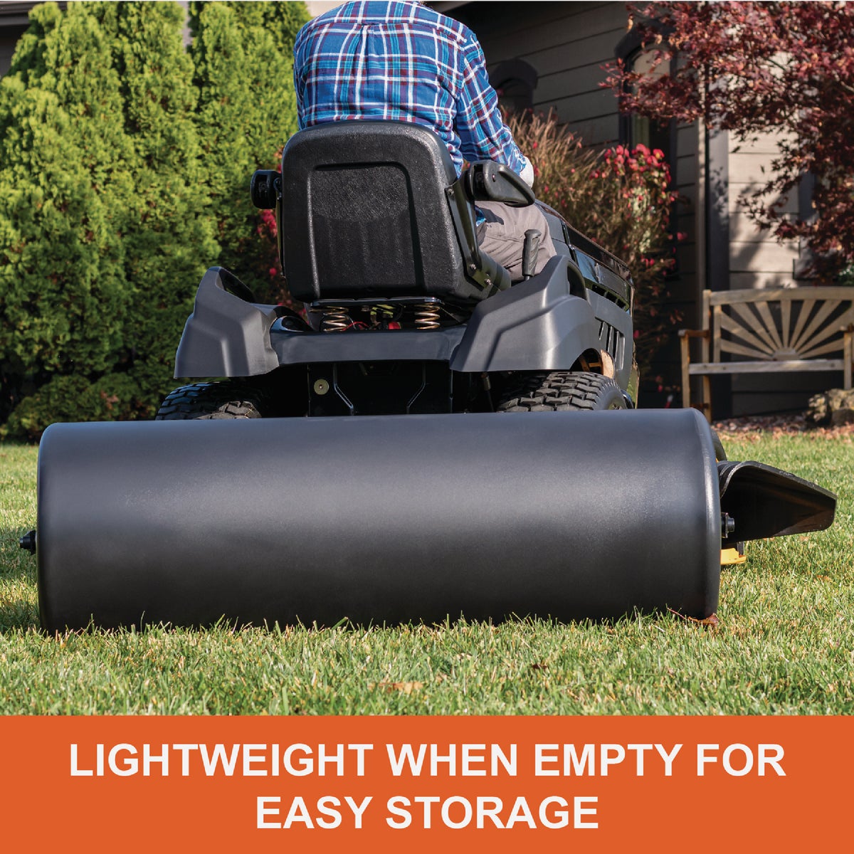 Agri-Fab 18 In. x 48 In. Poly Tow Roller Image 7