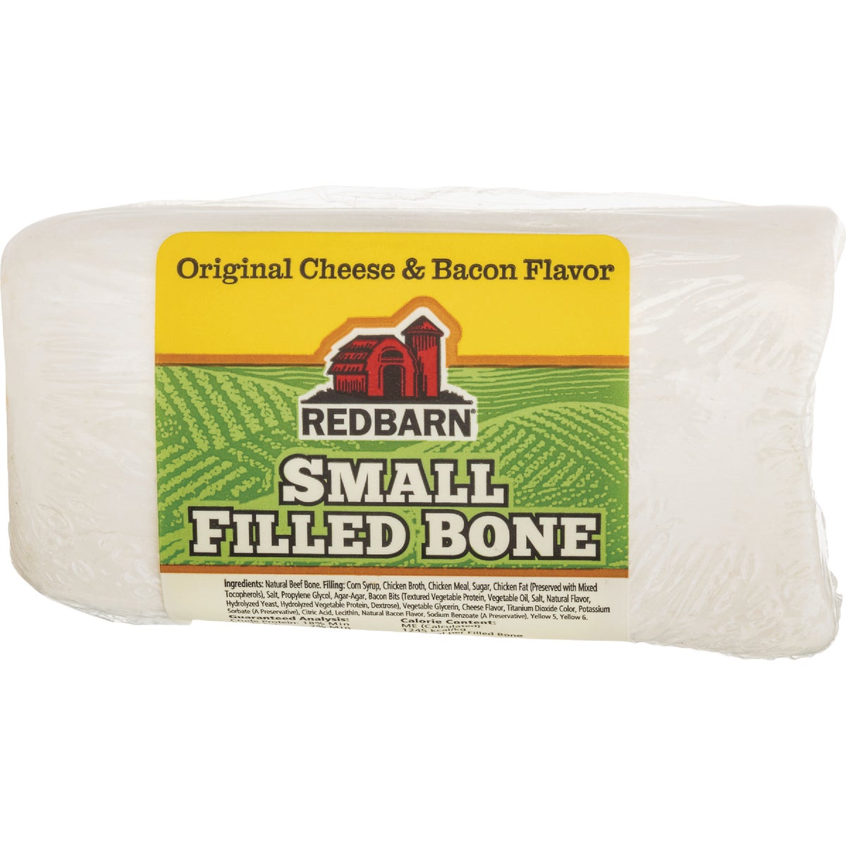 Redbarn Small Cheese & Bacon Flavor Filled Beef Bone Dog Treat