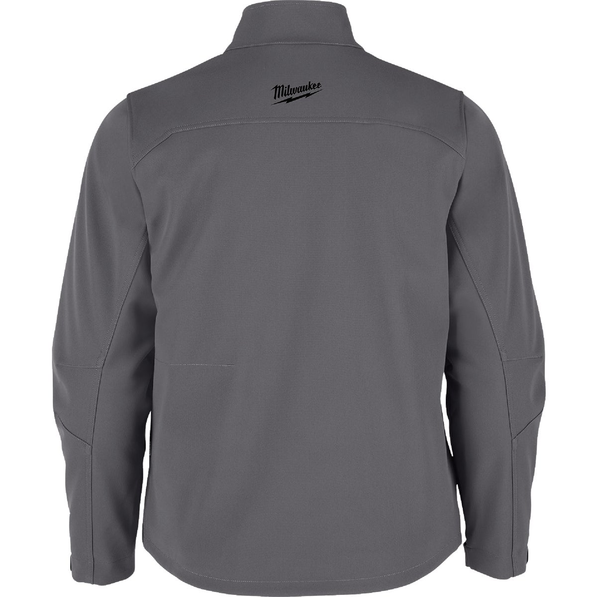 Milwaukee M12 TOUGHSHELL Men's Gray Cordless Heated Jacket, L Image 2