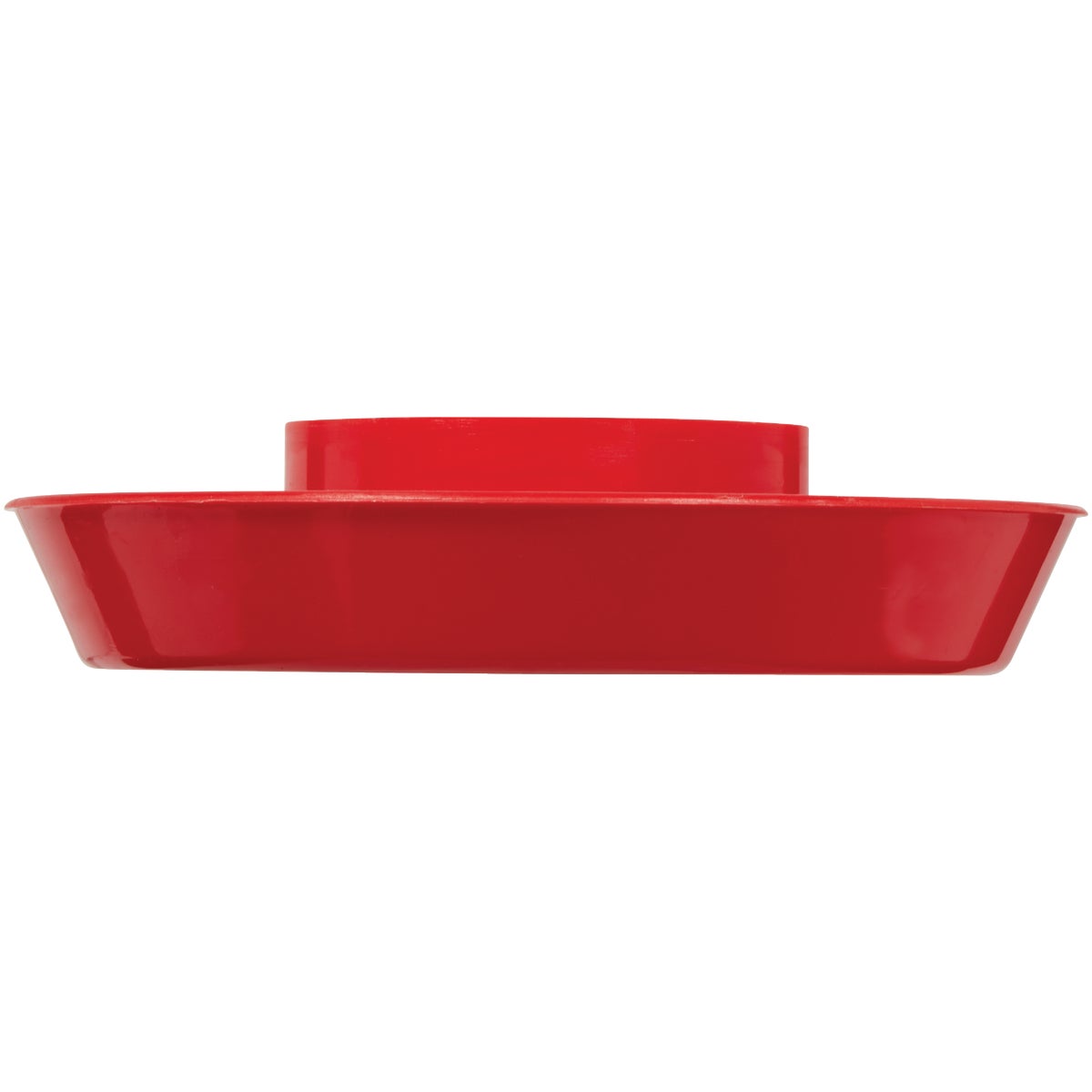 Farm-Tuff 1 Qt. Screw-On Red Polypropylene Poultry Waterer Base Image 2
