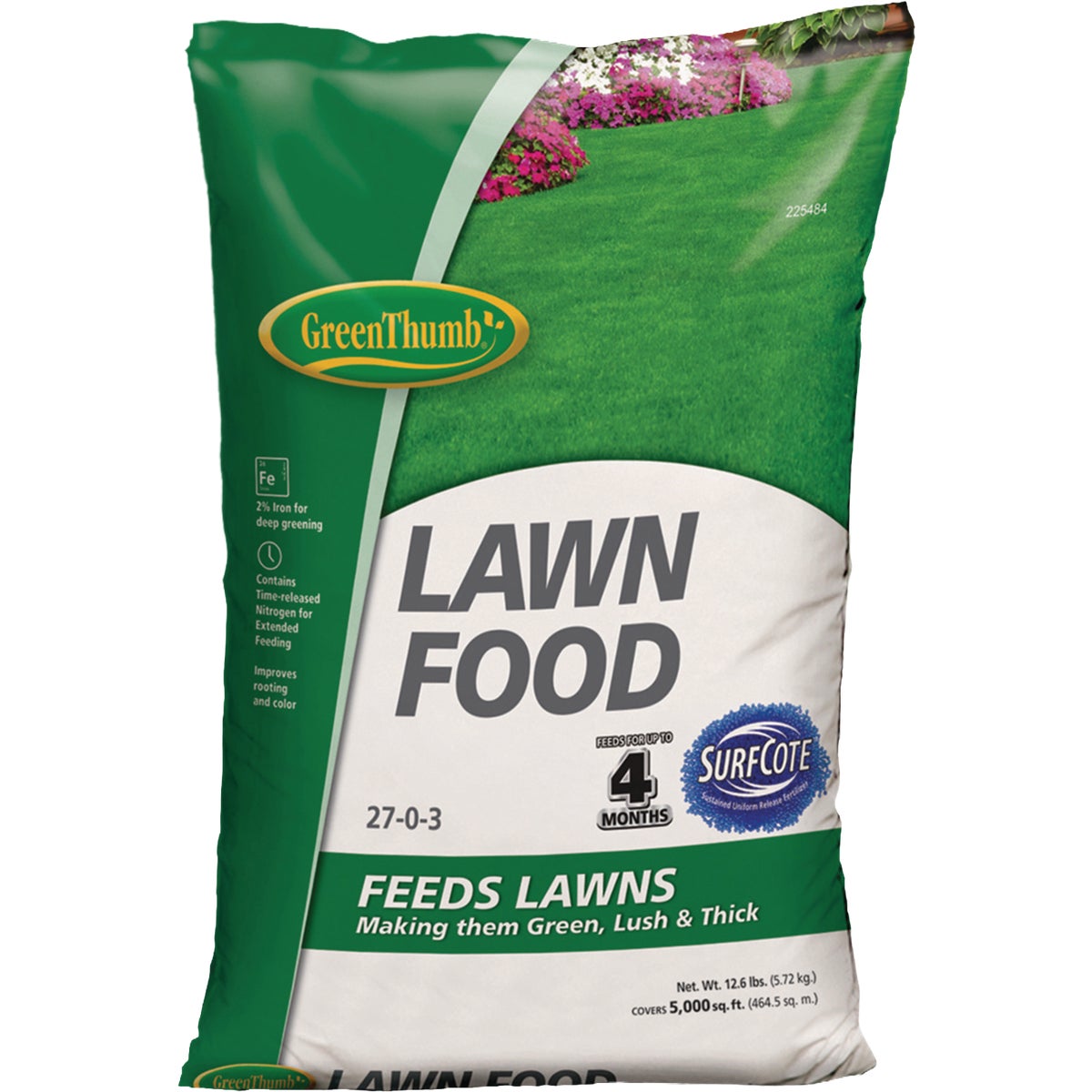 Green Thumb 12.6 Lb. 5000 Sq. Ft. 27-0-3 Lawn Food Image 1
