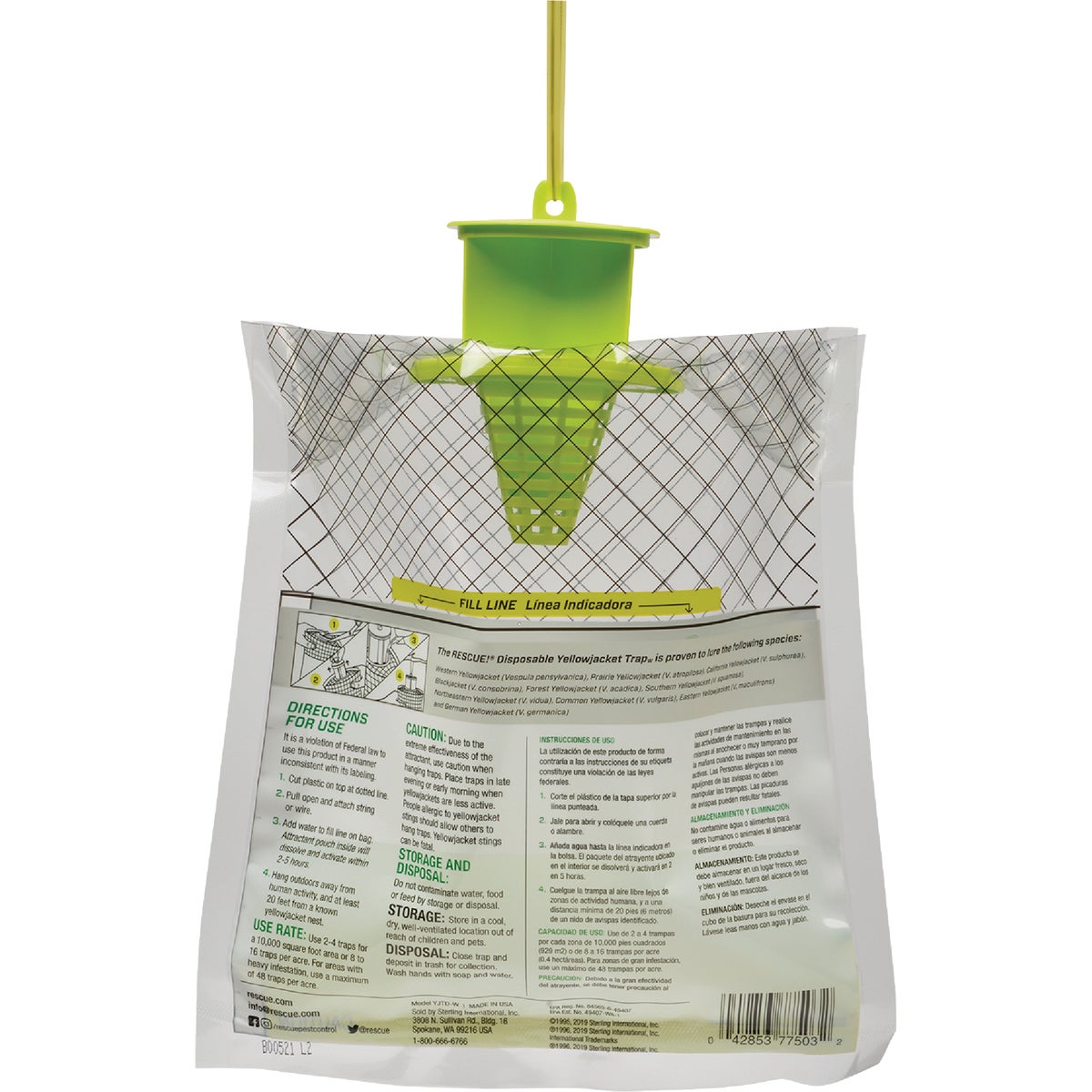 Rescue Disposable Yellow Jacket Trap, Eastern Version Image 5