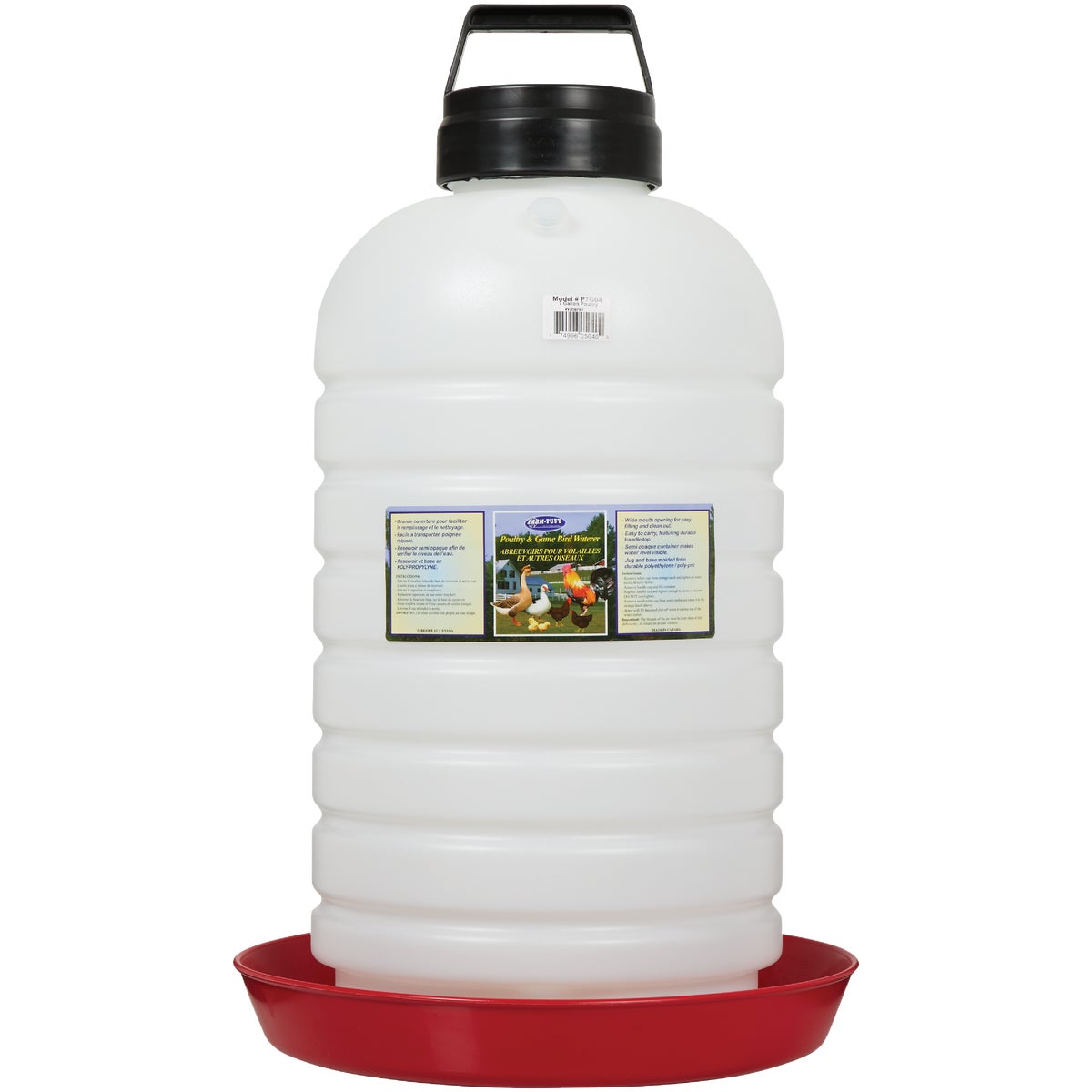 Farm-Tuff 7 Gal. Top Fill Poultry Fountain Image 2