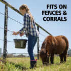 Rubbermaid Commercial Brute 2 Gal. 3-in-1 Flat Back Bucket Image 4