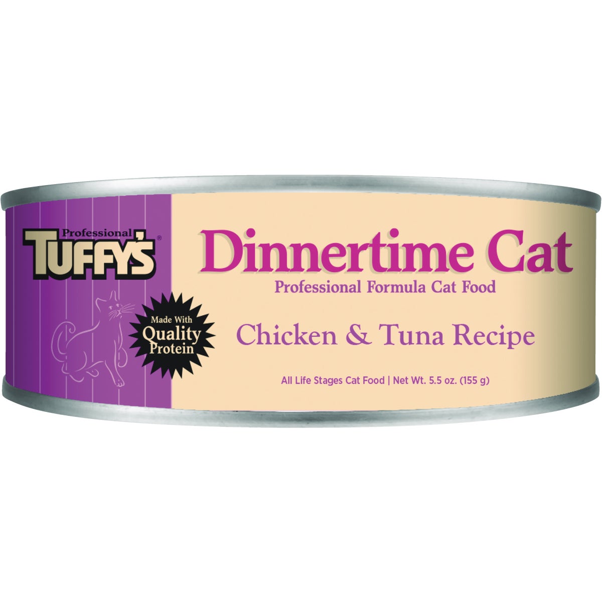 Tuffy's Dinnertime 5.5 Oz. Chicken & Tuna Cat Food Image 1