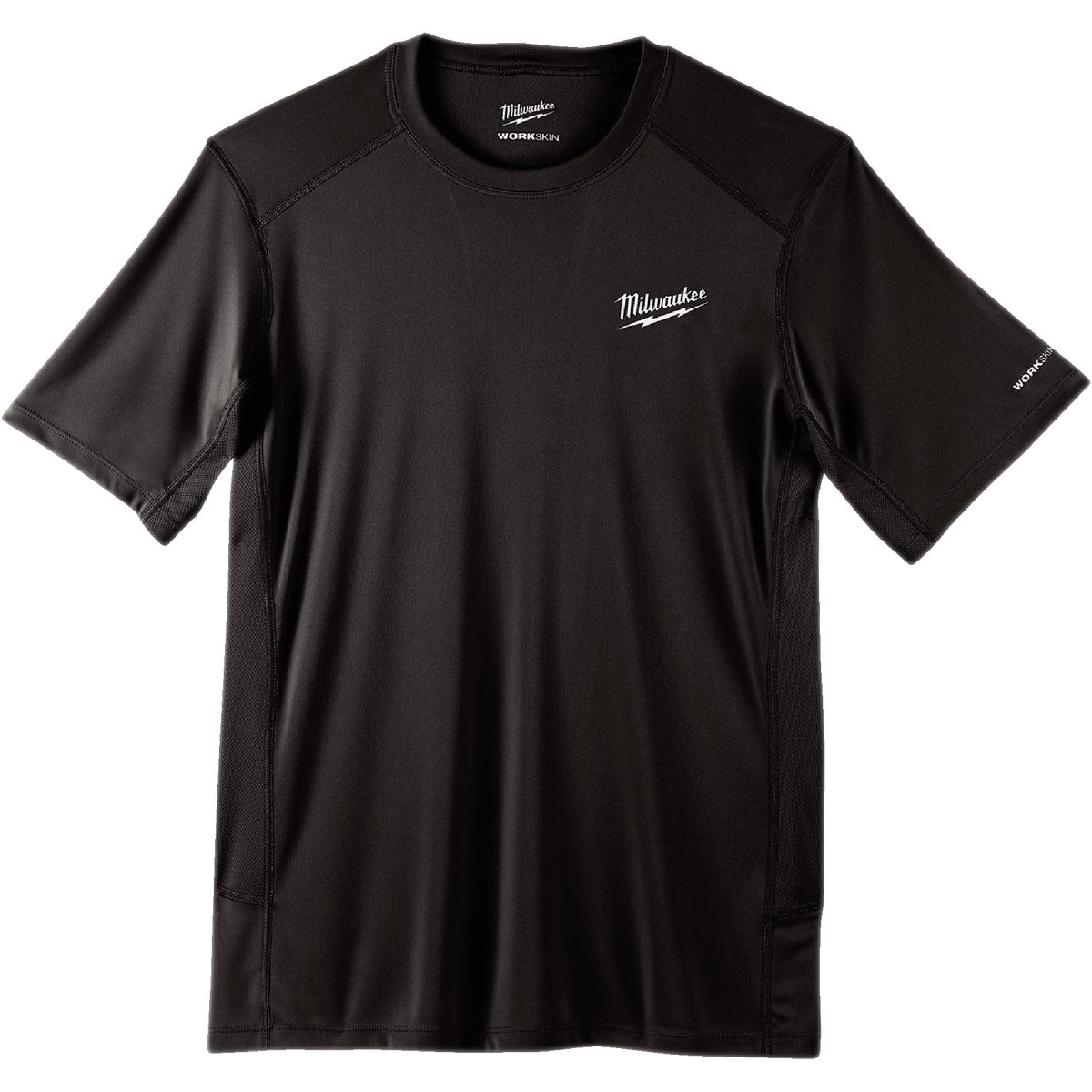 Milwaukee WorkSkin Men's XL Black Short Sleeve Lightweight Performance Shirt Image 7