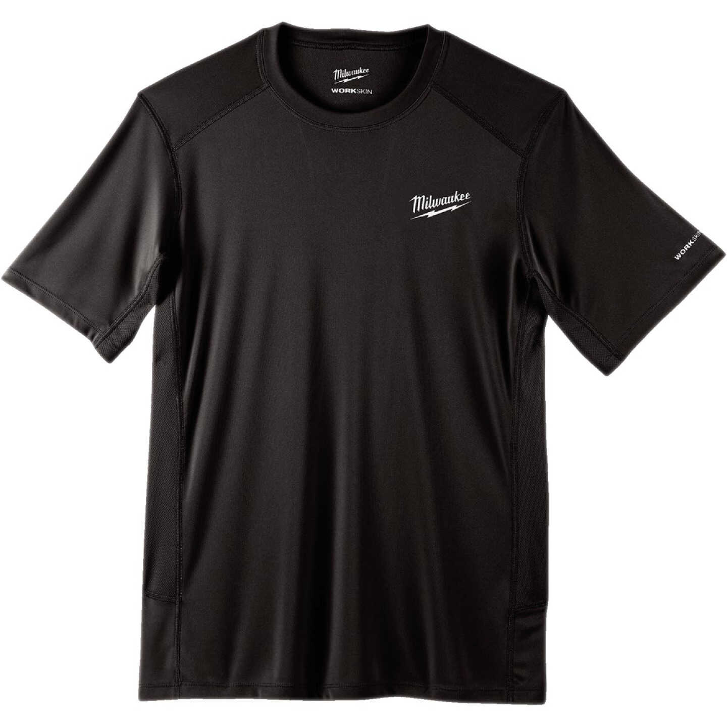Milwaukee WorkSkin Men's XL Black Short Sleeve Lightweight Performance Shirt Image 7