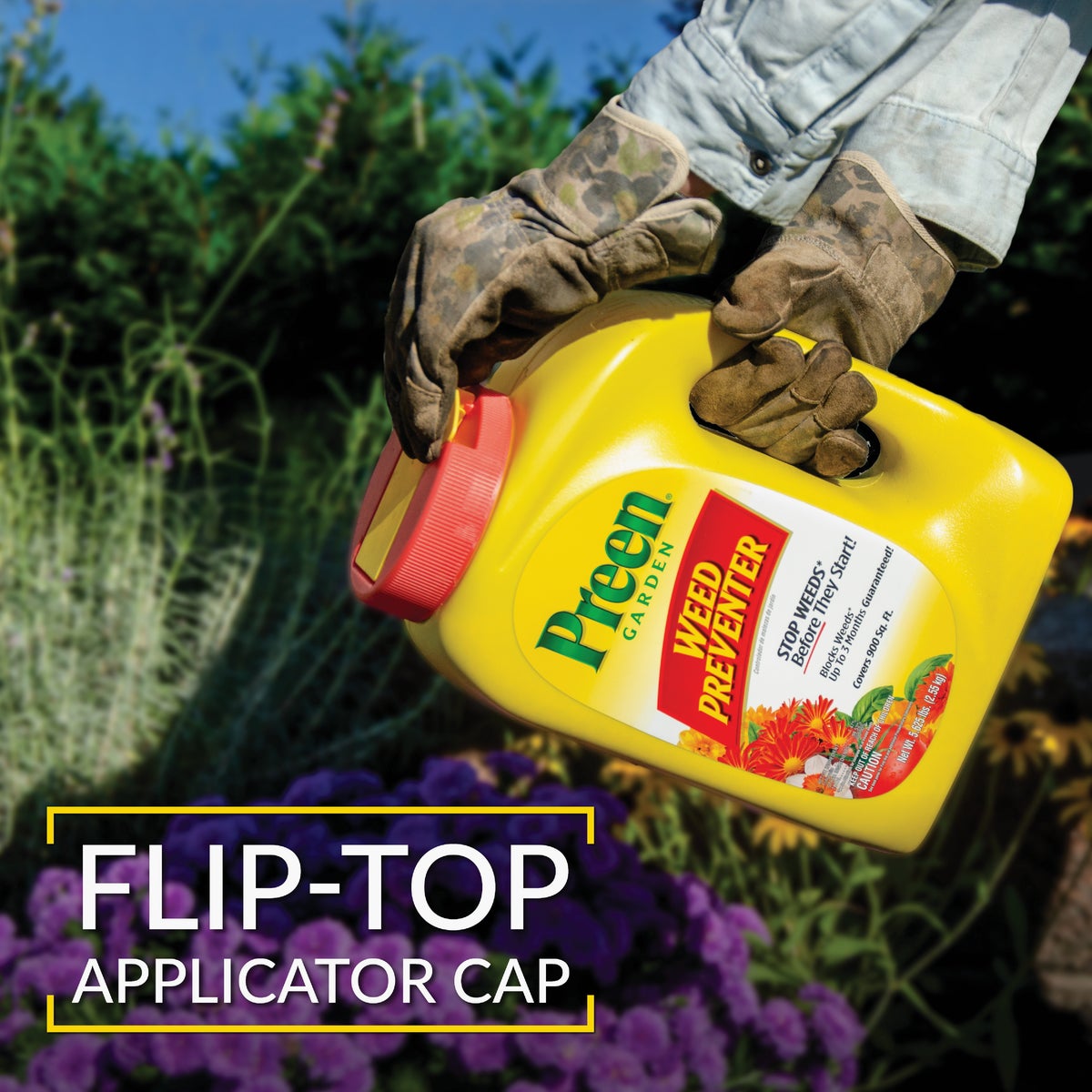 Preen 5.625 Lb. Ready To Use Granules Garden Weed Preventer Image 4