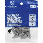 Vanguard 1/8 Oz. Worm Weights (14-Pack) Image 1