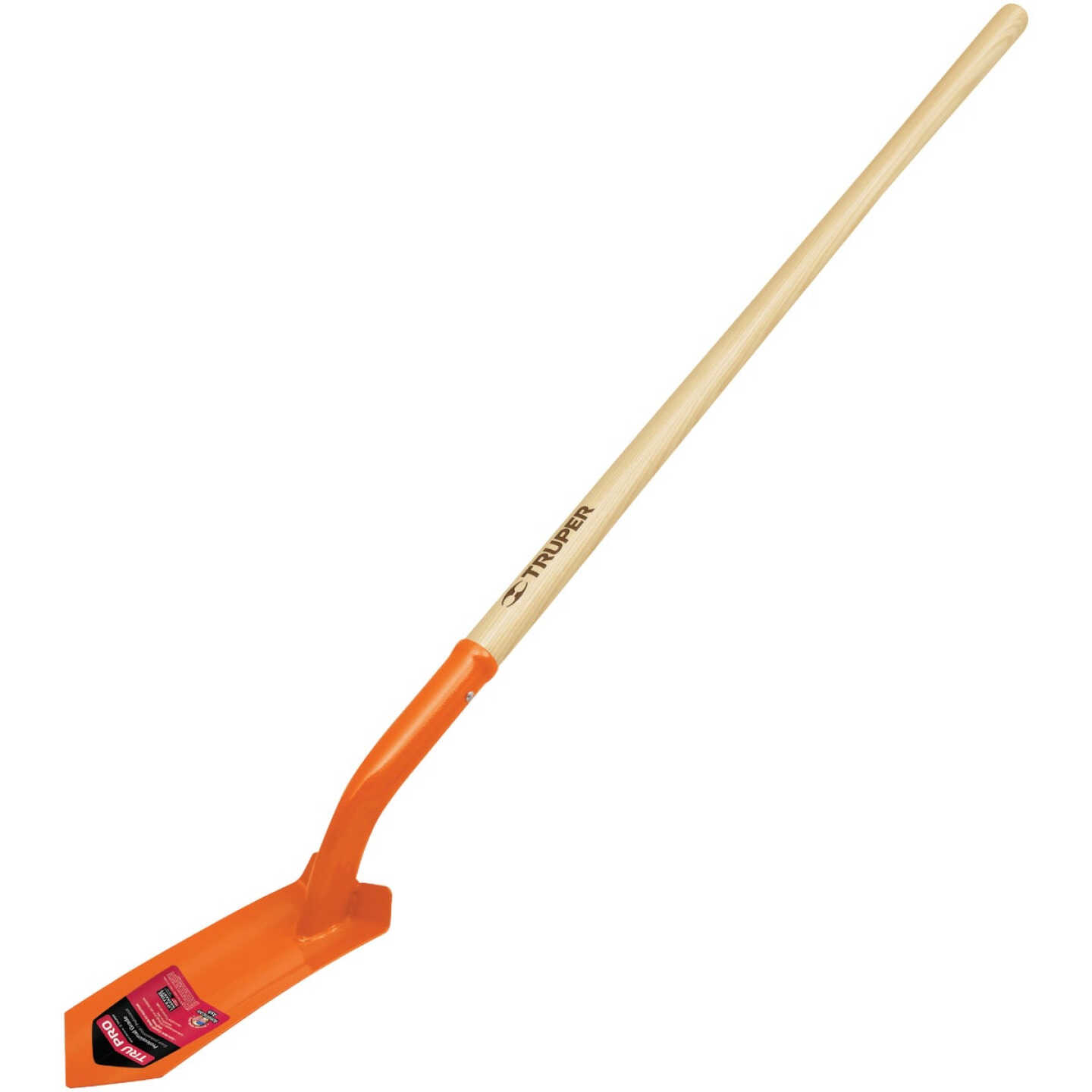 Truper Tru Pro 47 In. Wood Handle Trench Shovel Image 1