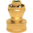 Green Thumb 3/4 In. Brass Power Twist Nozzle Image 1