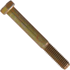 Hillman 3/8 In. x 1 In. Grade 8 Yellow Dichromate Hex Head Cap Screw (100-Count) Image 1