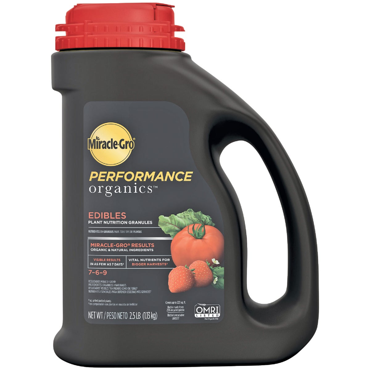 Miracle-Gro Performance Organics 2.5 Lb. Edibles Plant Nutrition Granules Image 1