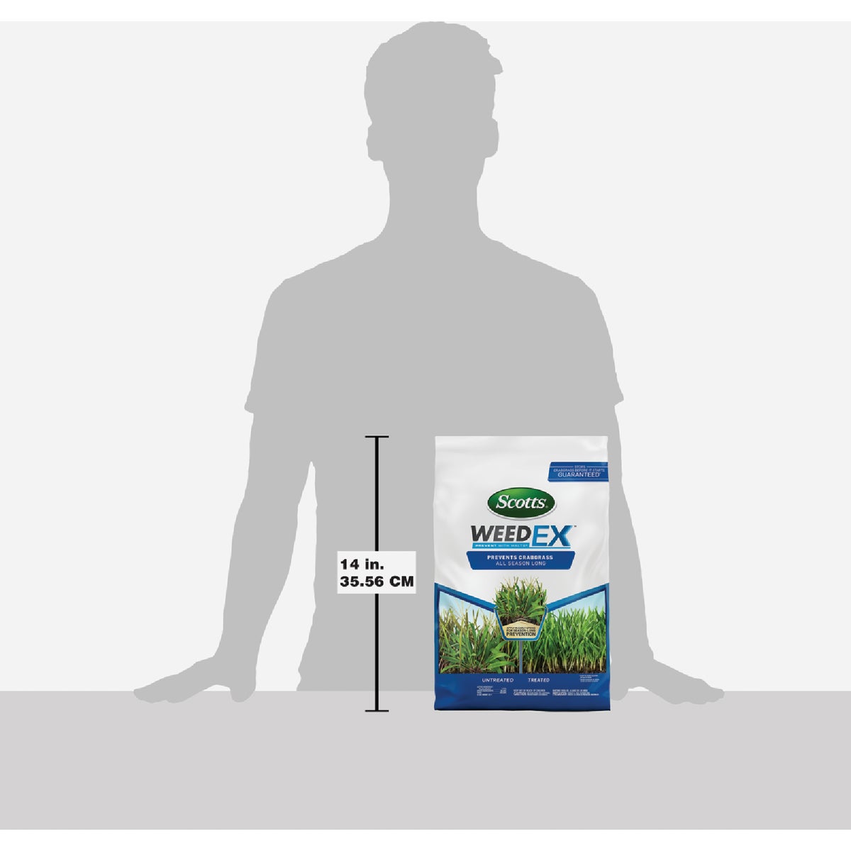 Scotts WeedEx Prevent with Halts 10.06 Lb. 5000 Sq. Ft. Crabgrass Preventer Image 4