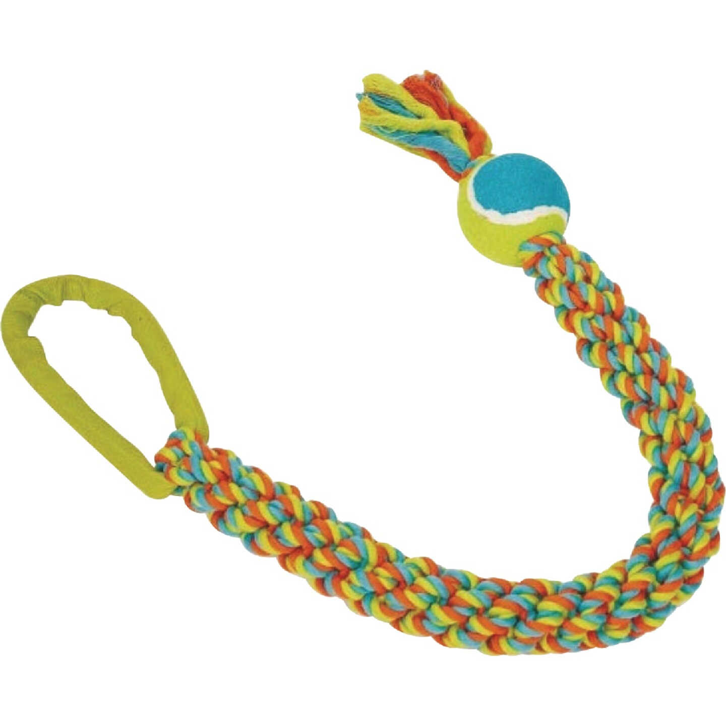 Boss Pet Chomper Rope with Ballistic Loop Tug Dog Toy Image 1