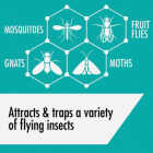 Stem Reusable Indoor Flying Insects Light Trap Starter Kit Image 3