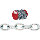 Campbell 1/4 In. 65 Ft. Zinc-Plated Low-Carbon Steel Coil Chain Image 1