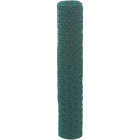 1 In. x 24 In. H. x 25 Ft. L. Green Vinyl-Coated Poultry Netting Image 3