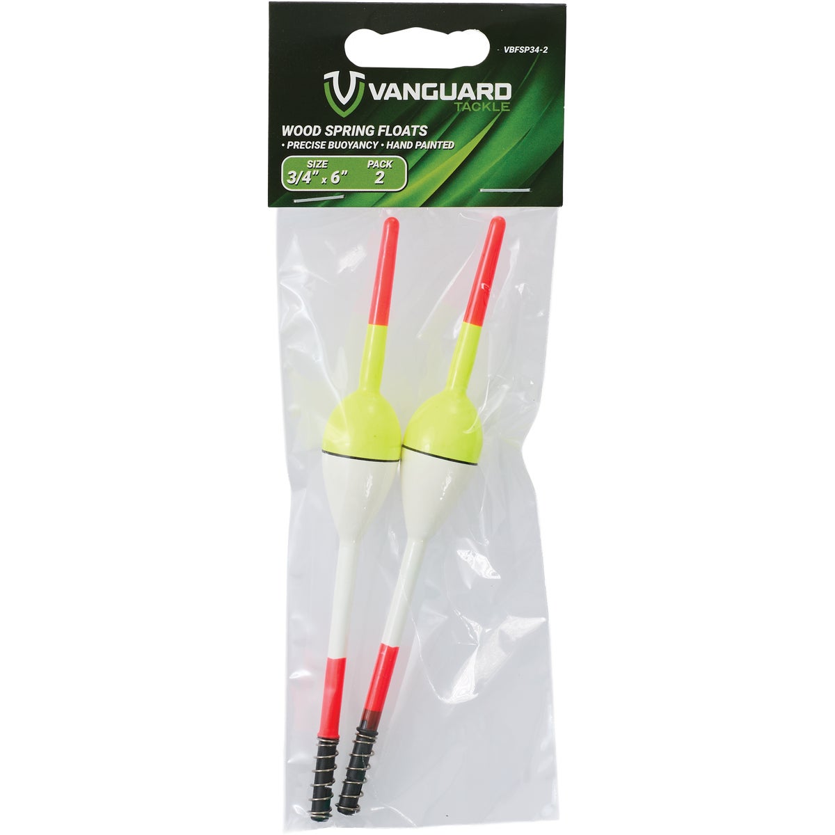 Vanguard 3/4 In. x 6 In. Slip Float Bobber (2-Pack) Image 2