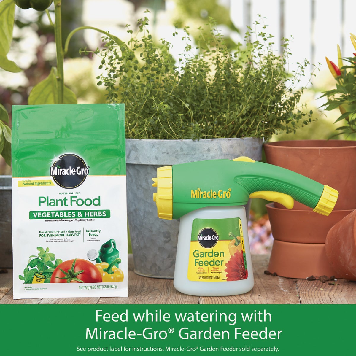 Miracle-Gro 2 Lb. Water Soluble Vegetables & Herbs Plant Food Image 4