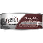 NutriSource 5.5 Oz. Turkey & Turkey Liver Select Grain Free Wet Cat Food Image 1