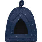 FurHaven Small Night Sky Print Tent Dog Bed Image 1