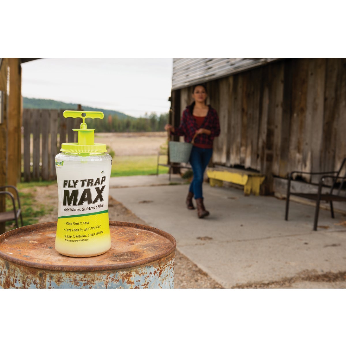 Rescue Fly Trap Max Reusable Fly Trap Image 4