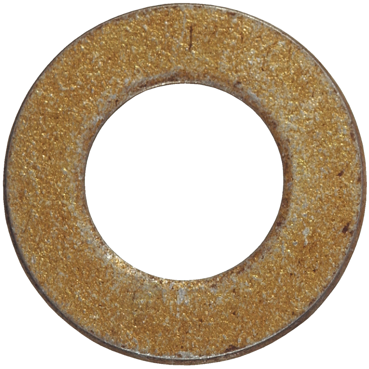 Hillman 1 In. SAE Hardened Steel Yellow Dichromate Flat Washer (10-Count)