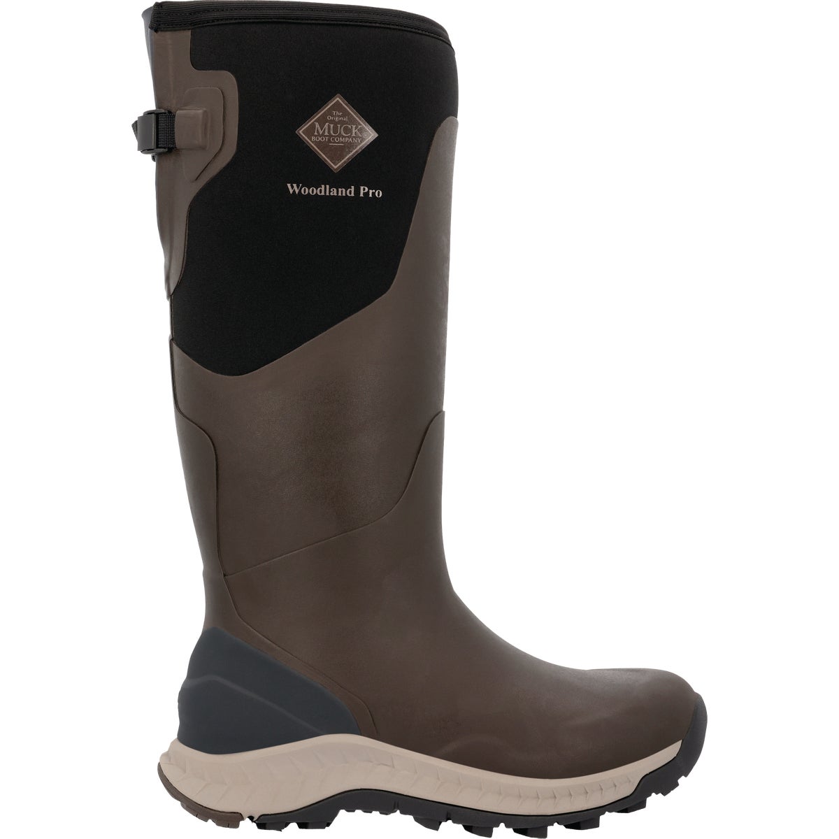 The Muck Boot Company Woodland Pro Men's Turkish Coffee Brindle Boot, Size 10 Image 5