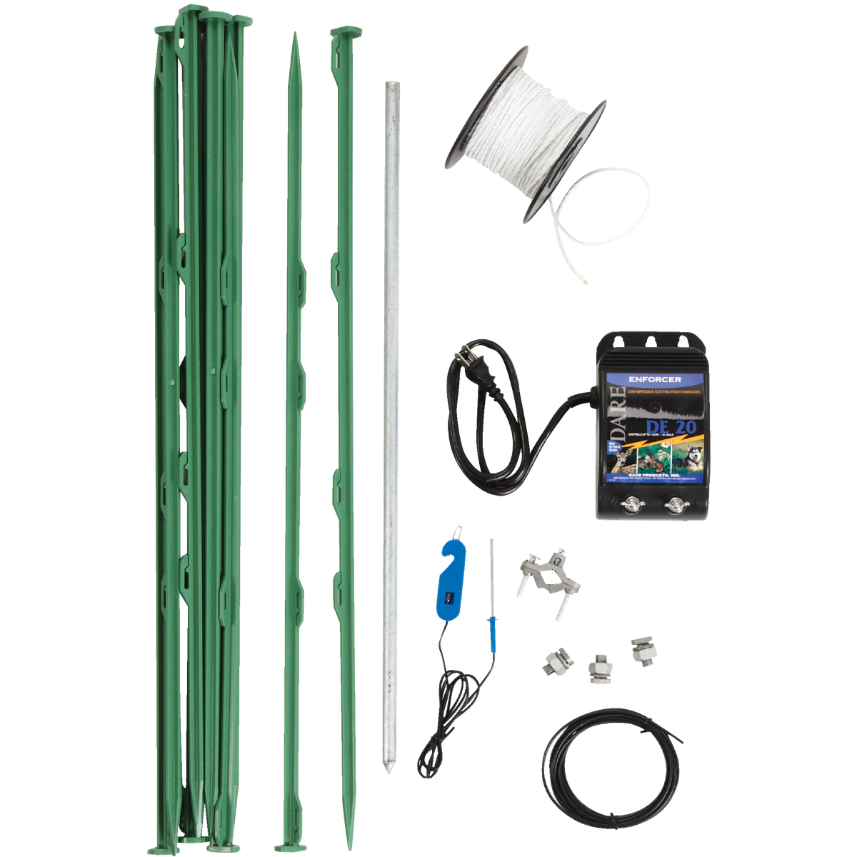 Dare Garden Safe 100 Ft. Electric Fence Kit Image 2