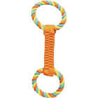 Boss Pet Chomper Ballistic Weave with Rope Tug Dog Toy Image 1