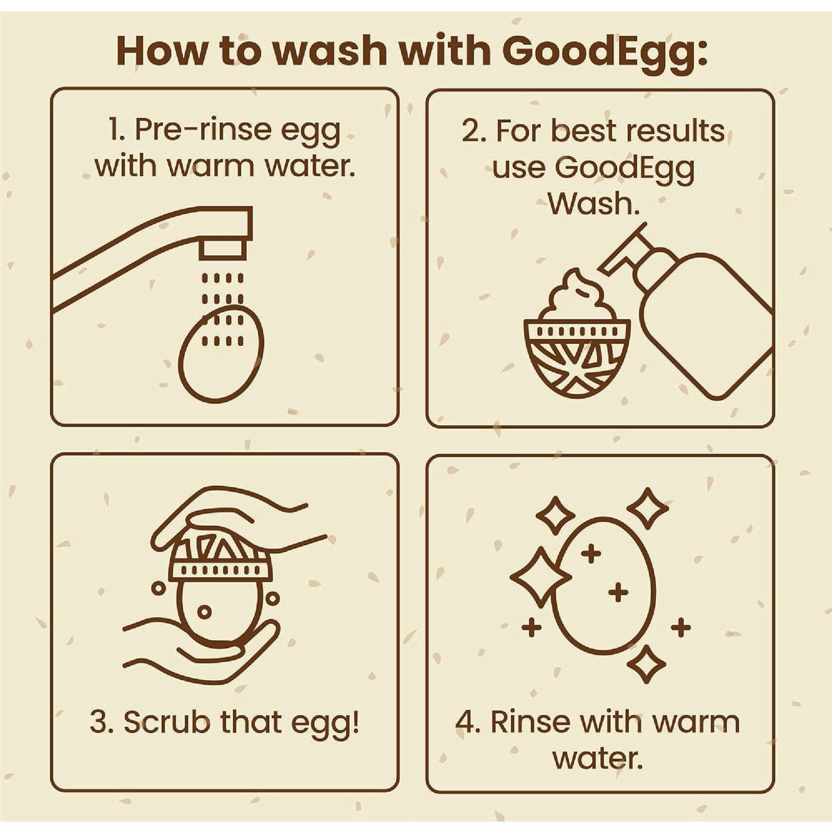 GoodEgg Standard Size Egg Brush Image 2