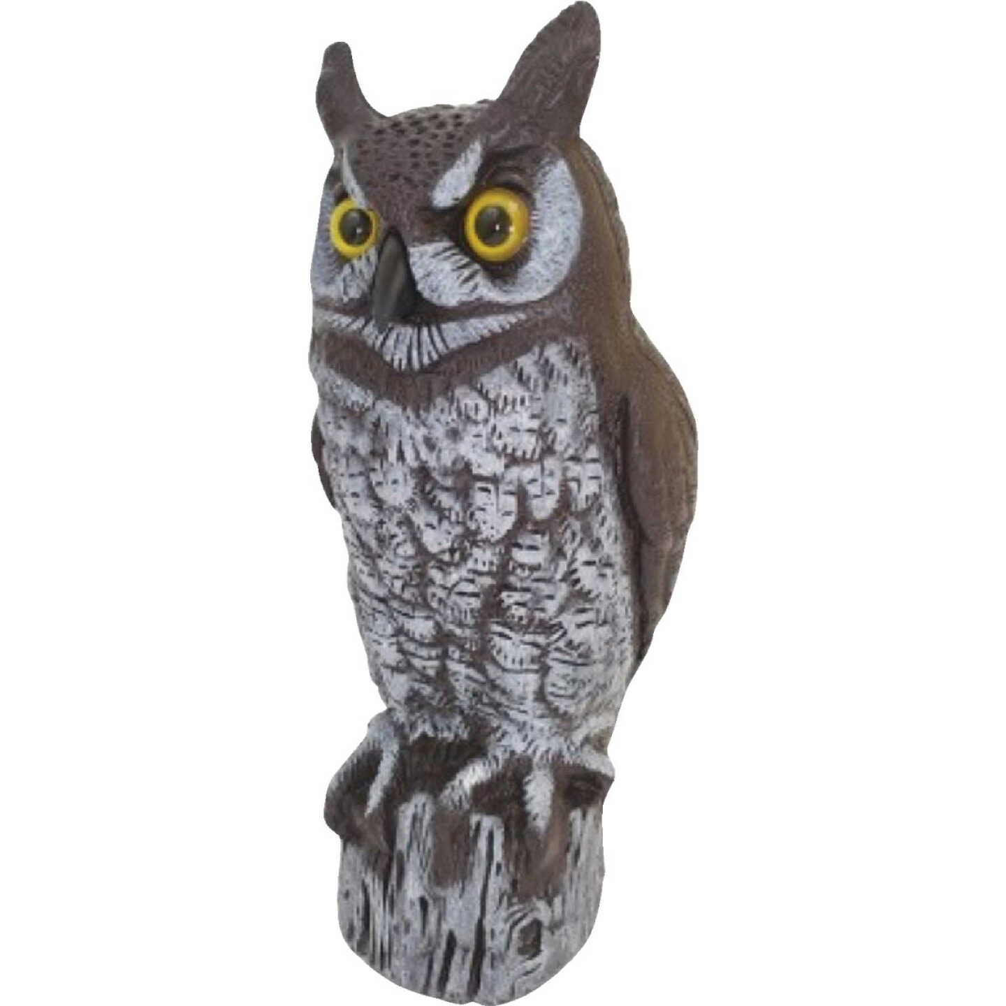 Gardeneer Natural Enemy Scarecrow 16 In. H. Owl Pest Deterrent Decoy Image 1