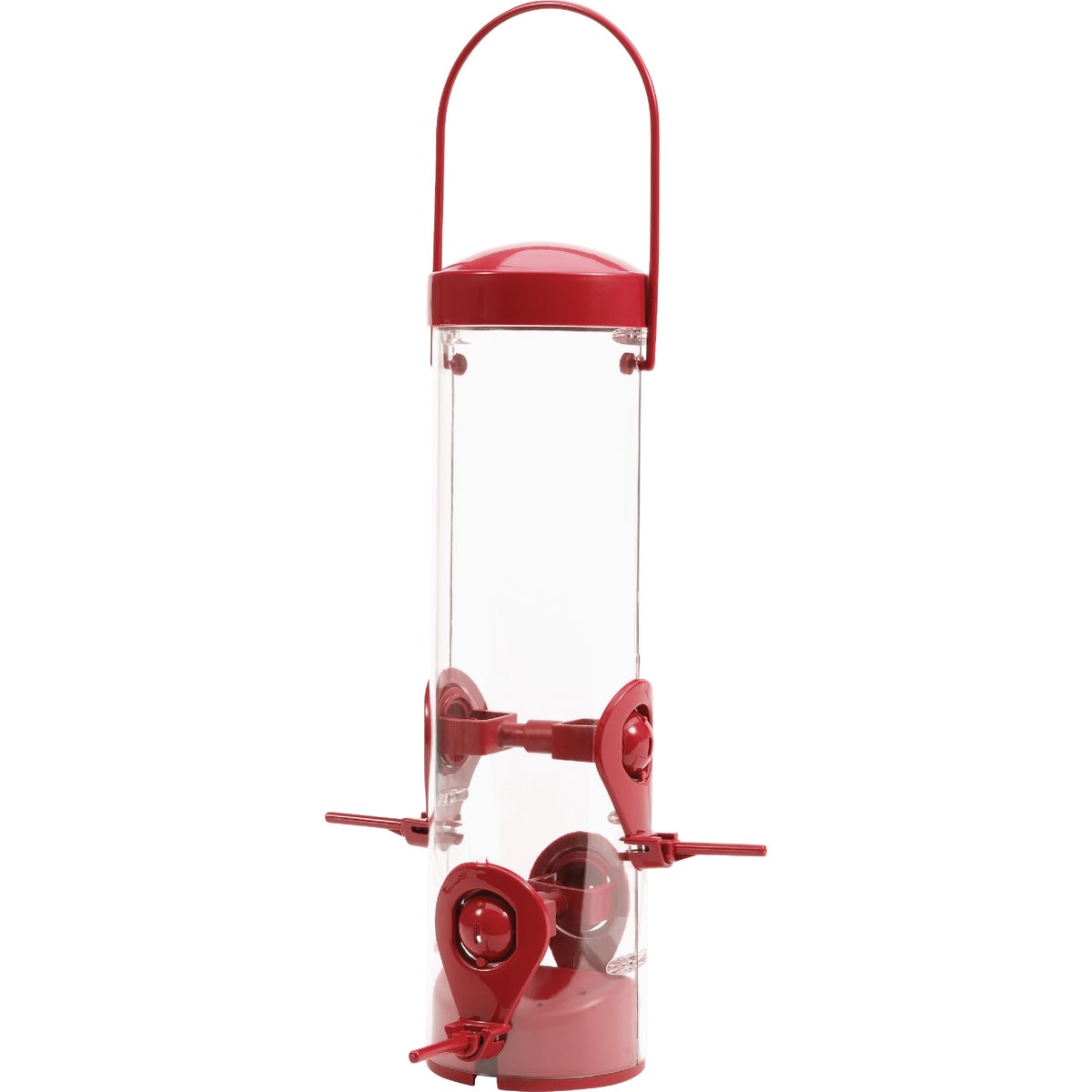 Perky-Pet Red 2-In-1 Tube Bird Feeder Image 7