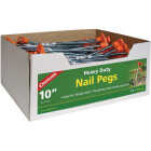 Coghlans 10 In. Steel Tent Nail Peg Image 1