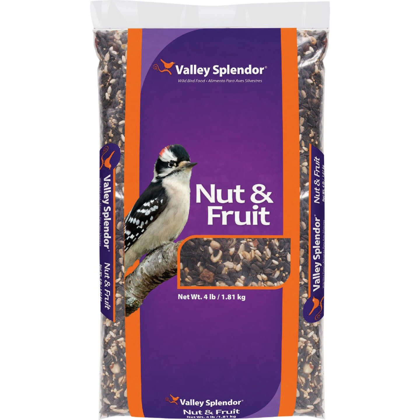 Valley Splendor 4 Lb. Nut & Fruit Wild Bird Seed Image 1