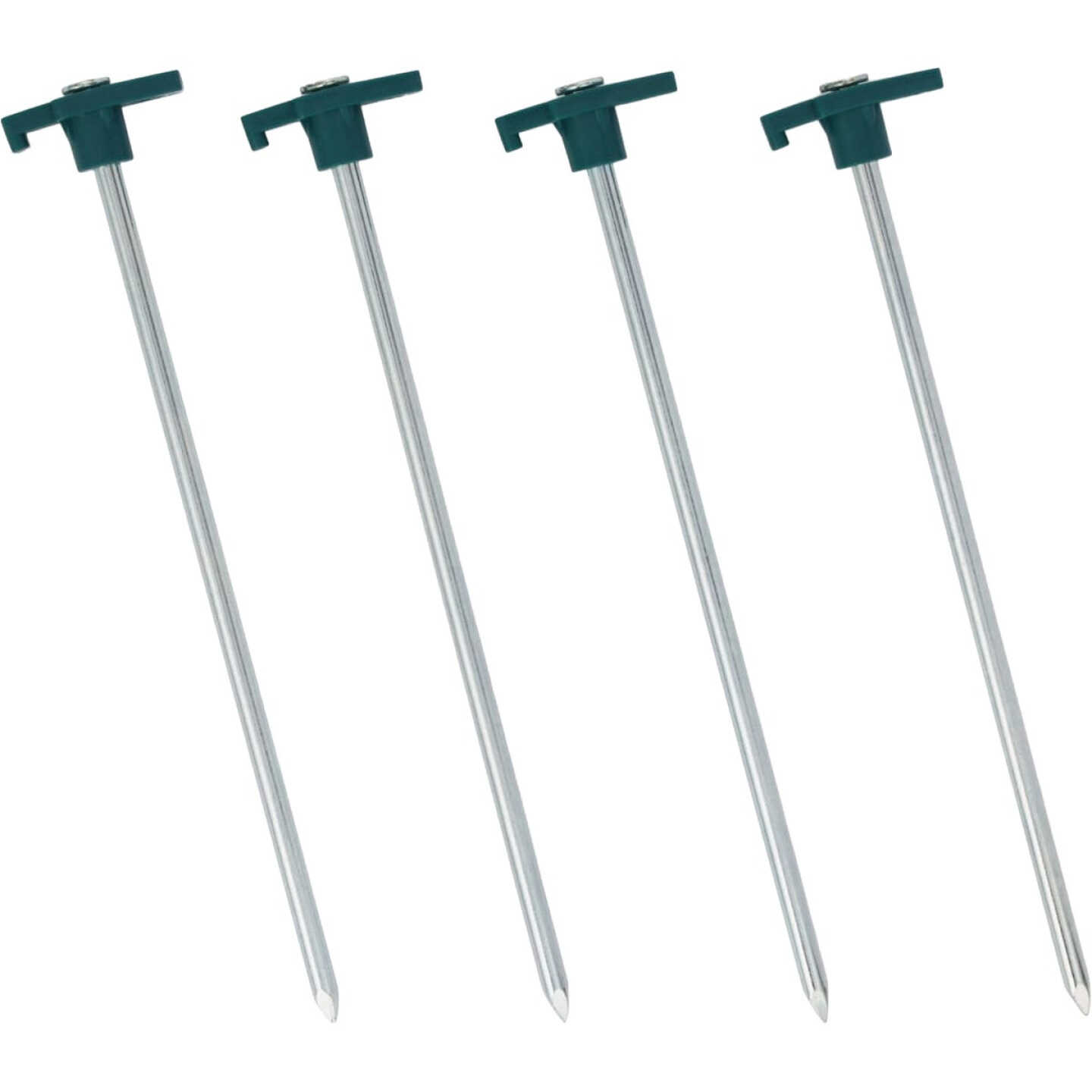 Coleman 10 In. Metal Tent & Canopy Ground Stakes (4-Pack) Image 1