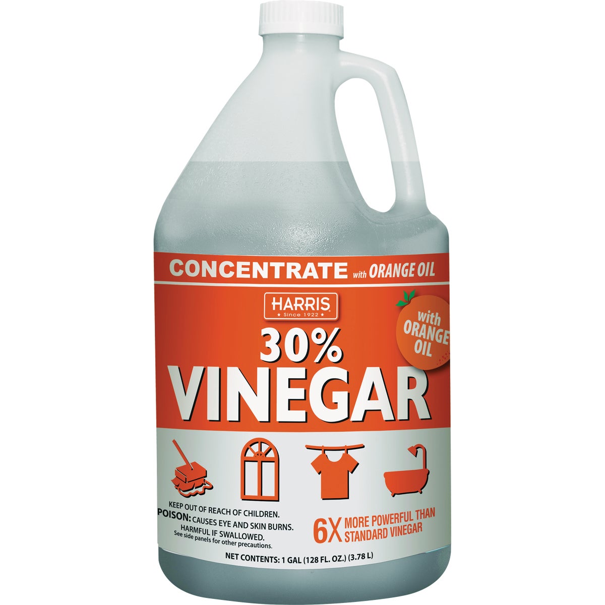 Harris 30% Vinegar Concentrate with Orange Oil, 1 Gal. Image 1